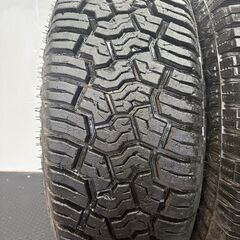 YOKOHAMA GEOLANDAR X-AT LT265/65R17 120/117Q 10PR 17インチ 夏タイヤ 2本 24年製 バリ溝 ランクルプラド パジェロ等　(STE044)の画像