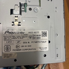 カロッツェリア　楽ナビ AVIC-RZ77＆ETCの画像