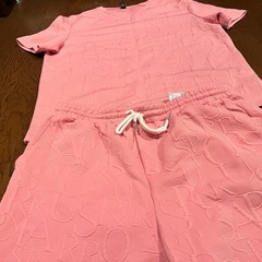 ◼️取引中　
古着🉐Manfinity RebelGame メンズファッション カジュアルTシャツショートパンツセット 編み上げの画像