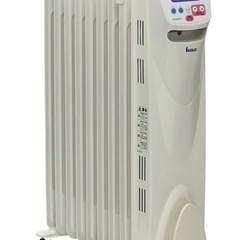 Kaz オイルヒーター エナジースマート KCV1211 ホワイト タオルハンガー付きの画像