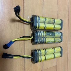 ニッケル水素電池　6セルストレートパック 3本
の画像