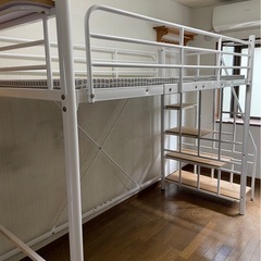 階段式　ロフトベッド　　の画像
