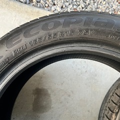 165/55/15  2023年製　夏タイヤ　スペーシアなどの画像