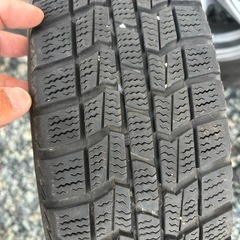 155/65R14アルミホイルセットスタッドレスの画像