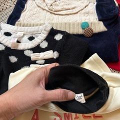 90サイズ　子ども服　女の子向け　１３点まとめて　　の画像