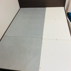 （値段交渉可）ダブルベッドフレームの画像