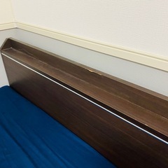 （値段交渉可）ダブルベッドフレームの画像