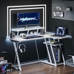 ーミングデスク　パソコンデスク　ゲーミングテーブル　オフィスデスクの画像