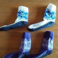 新品･未使用 ルームソックス 2点セットの画像