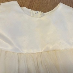 ベビードレスリボン付きの画像