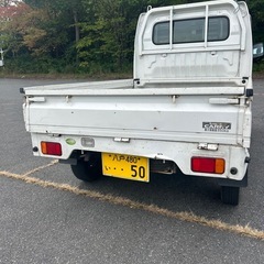 スズキ　キャリィ4WD 5速　車検付き　69500kmの画像