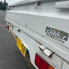 スズキ　キャリィ4WD 5速　車検付き　69500kmの画像