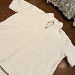 古着🉐Manfinity RSRT メンズ テクスチャー編み 短袖トップスとショーツ、夏用2点セットの画像