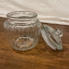 アンティーク風　ガラスの小物入れ（小）の画像