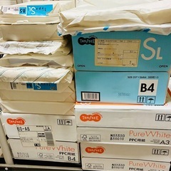 コピー用紙大量　箱未開封ありの画像