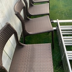 ラタン 家具一色 大サービスの画像