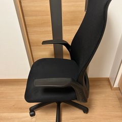 ニトリ　オフィスチェア　OC105 ブラックの画像