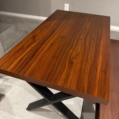 ダイニングテーブル　ファシル　X脚　120cmの画像