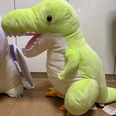 恐竜　ぬいぐるみ　3体セットの画像