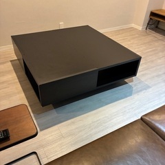 高級大塚家具センターテーブルの画像