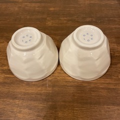 ナチュラル風　夫婦茶碗の画像