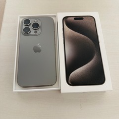 iPhone15 Pro 128GB SIMフリー　ナチュラルチタニウムの画像