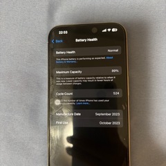 IPHONE 15 PRO  256gbの画像