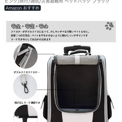 犬猫用　ペットキャリーバッグの画像