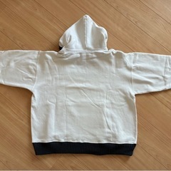 裏起毛メンズパーカー　ビッグシルエット　Lサイズの画像