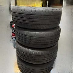 wedssports SA-15R アルミホイール　18インチ 4本セット PCD100 5穴 タイヤ付きの画像