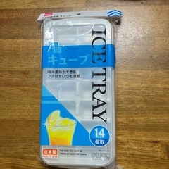 製氷皿大き目2個、小さ目1個の画像