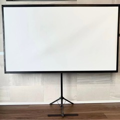 大特価！SANYO ホームプロジェクター&スクリーン（80inch）セットの画像