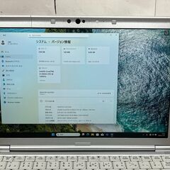お買い得品＞1004 Panasonic レッツノート CF-SV8 8GB/SSD256 i5 第8世代 office2024 ノートPCの画像