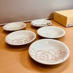 ライレローズ カレー＆パスタ皿 5Pセット MODERNO COOL DESIGNの画像