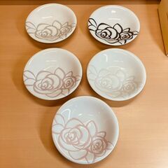 ライレローズ カレー＆パスタ皿 5Pセット MODERNO COOL DESIGNの画像