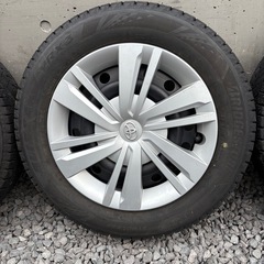 トヨタルーミー純正165/65/14冬VRX3スチールホイールセットの画像
