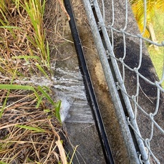 水道管！草刈機破壊事件の解決。便利屋のお仕事