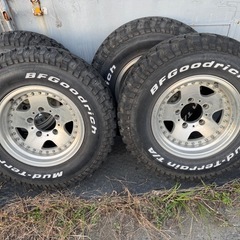 ジムニーja11  タイヤホイール&オーバーフェンダーセットの画像