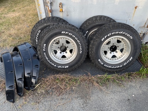 ジムニーja11  タイヤホイール&オーバーフェンダーセット