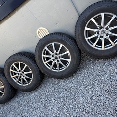 デリカ等❗️215/70/16冬DM-V3アルミセットの画像