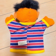 セサミストリート アーニー パペットの画像