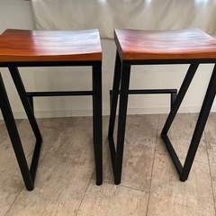 早い者勝ち カウンターチェア  店舗 おしゃれ 高さ70cmの画像