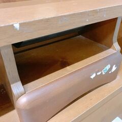 中古 木製 シングルベッド ベッドフレーム ベッド オシャレ インテリア 家具 引取歓迎 茨城県常陸大宮市 1009か4 Kの画像