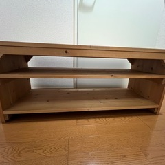 【中古品】テレビ台※分解してDIY用としても※の画像