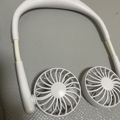 首かけ扇風機2個セットの画像