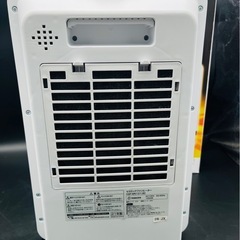 山善 セラミックファンヒーター ターボ運転搭載 人感センサー付                      の画像