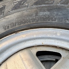 ジムニーja11 タイヤ、ホイールの画像