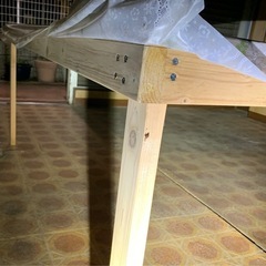 木製机 デスク  の画像