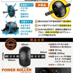 腹筋ローラーの画像