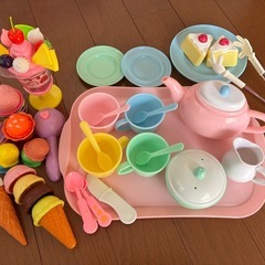 【美品】マザーガーデン パステルミントデラックスキッチンの画像